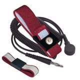 WB5600 Series Anti-Allergy Wrist Band & 6' Coil Cord, Red redirect to product page