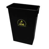 ESD Trash Can - 22 Gallon with Yellow Symbol in Front redirect to product page