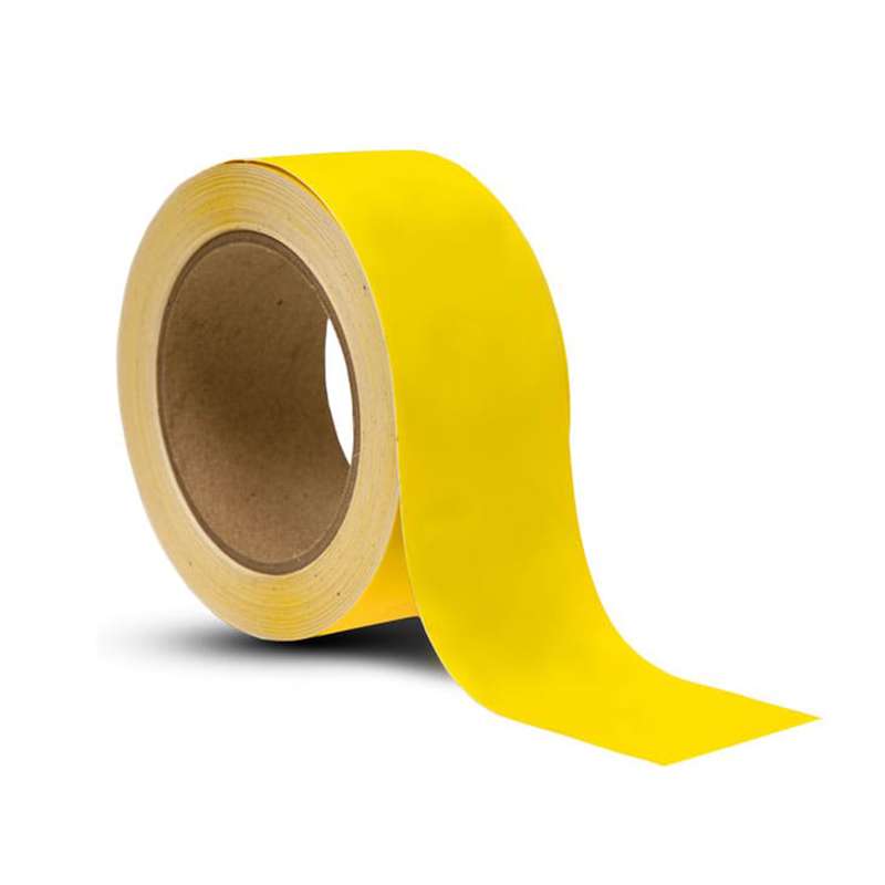 Floor Tape, 2"x36 Yds, 3" Core, 6 mil, Yellow