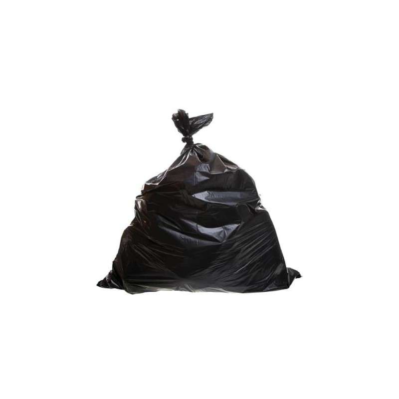 Trash Liners, Conductive, 24in x 24in, 3Mil, Black, 7-10 Gallon