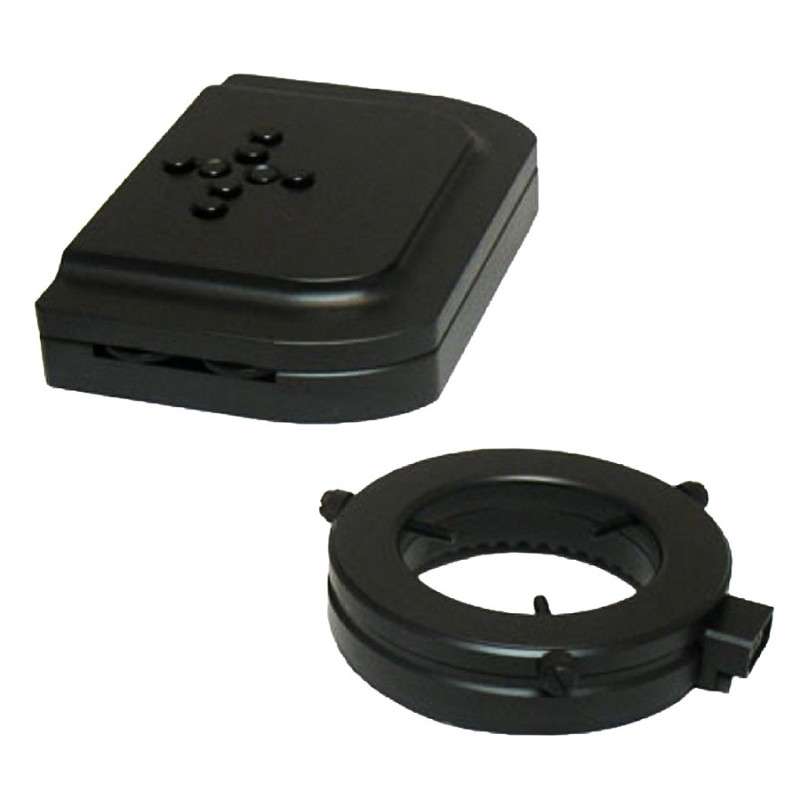 Dimmable LED-High Output Ring Light with 40 UV-A and 40 White LED's