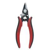 Serrated Shear, for Fiber Optic Cables, Anti-Slip Handle, 5.7 in OAL redirect to product page