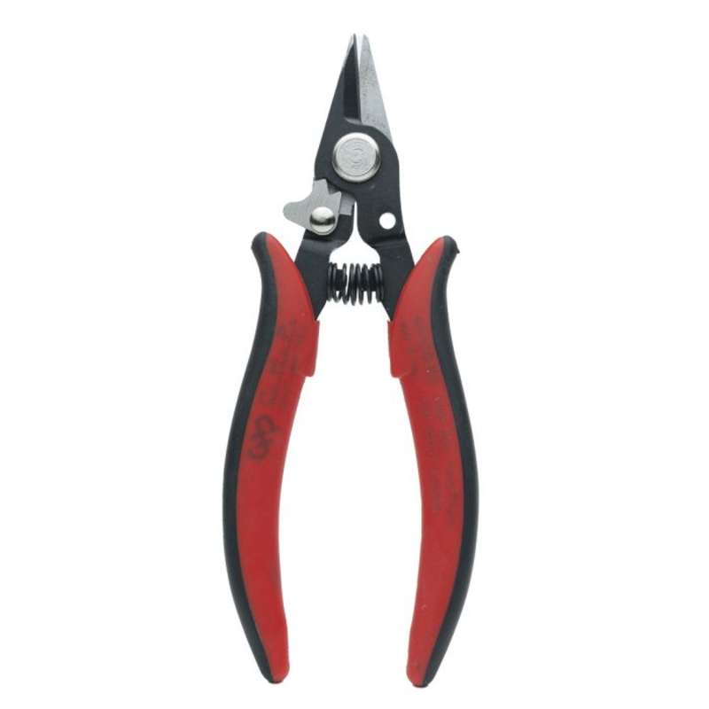 Serrated Shear, for Fiber Optic Cables, Anti-Slip Handle, 5.7 in OAL