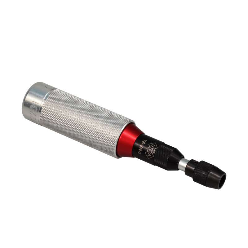 "Click" Type Torque Limiting Screwdriver, Preset, 20-150 in/oz Range, 1/4" Female Hex Drive