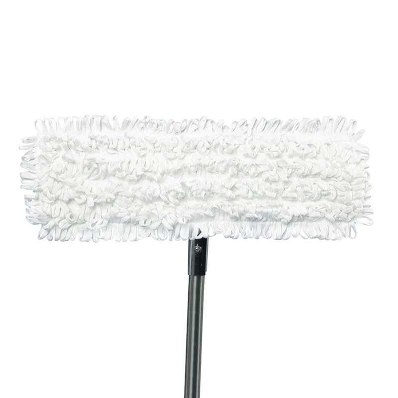Nano Tek® ESD-Safe Cleanroom Polyester Flat Mop Head, Knife Edge, 4.5 x 16, 50 per Case