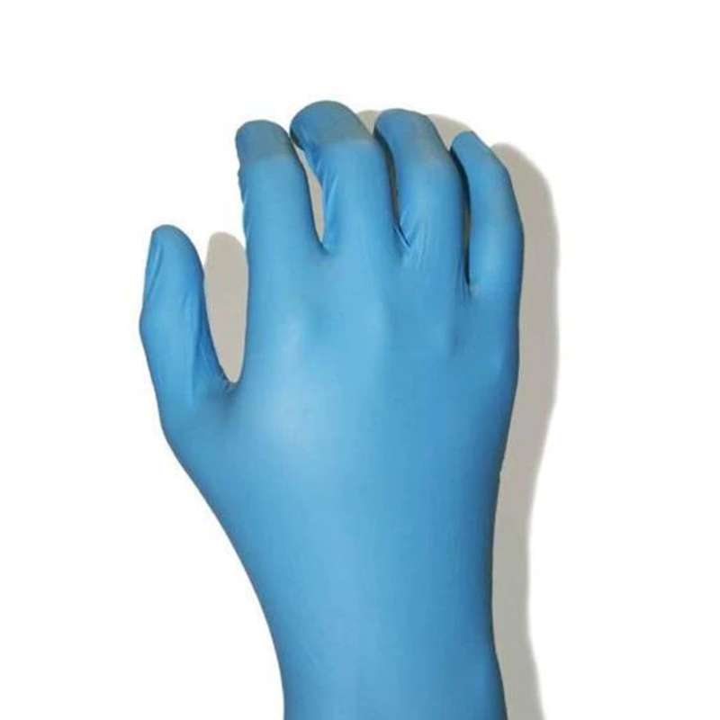 Cleanroom Arizona Blue Nitrile Glove, 9" Medium, 100 per Bag, 10 bags per Case
