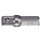 1/4 X 1/4 Hex Insert Adpater X 1" Ball redirect to product page