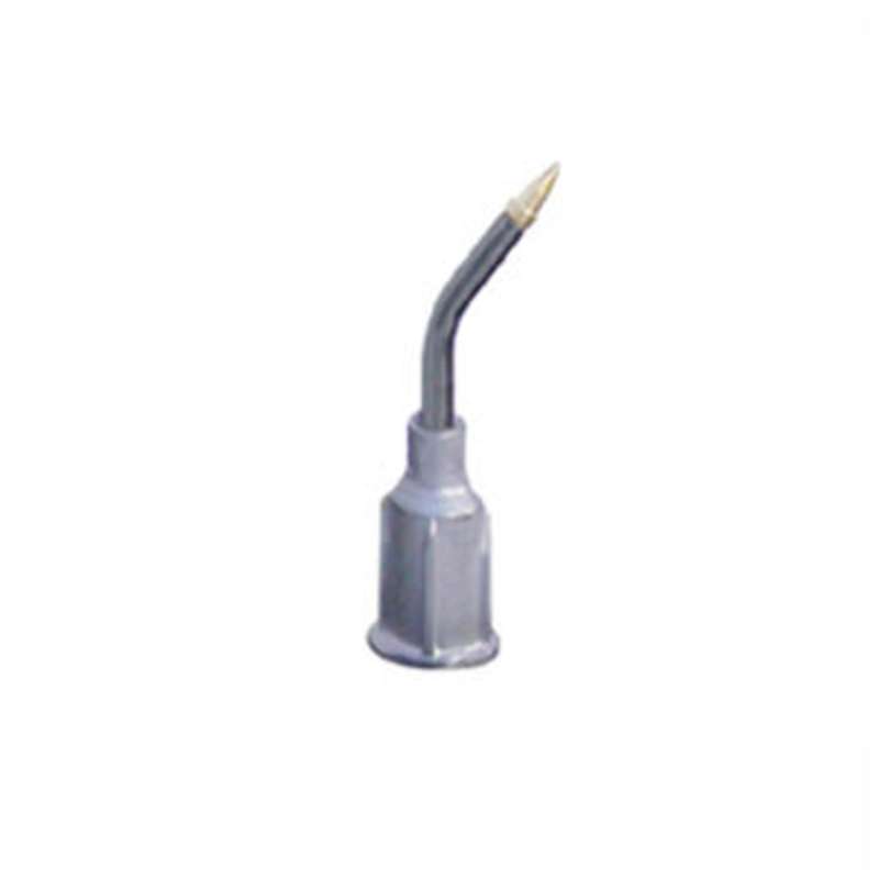 ESD-Safe Bent Metal Vacuum Probe, .020" OD x .010" ID, with Beige Small Part Tip