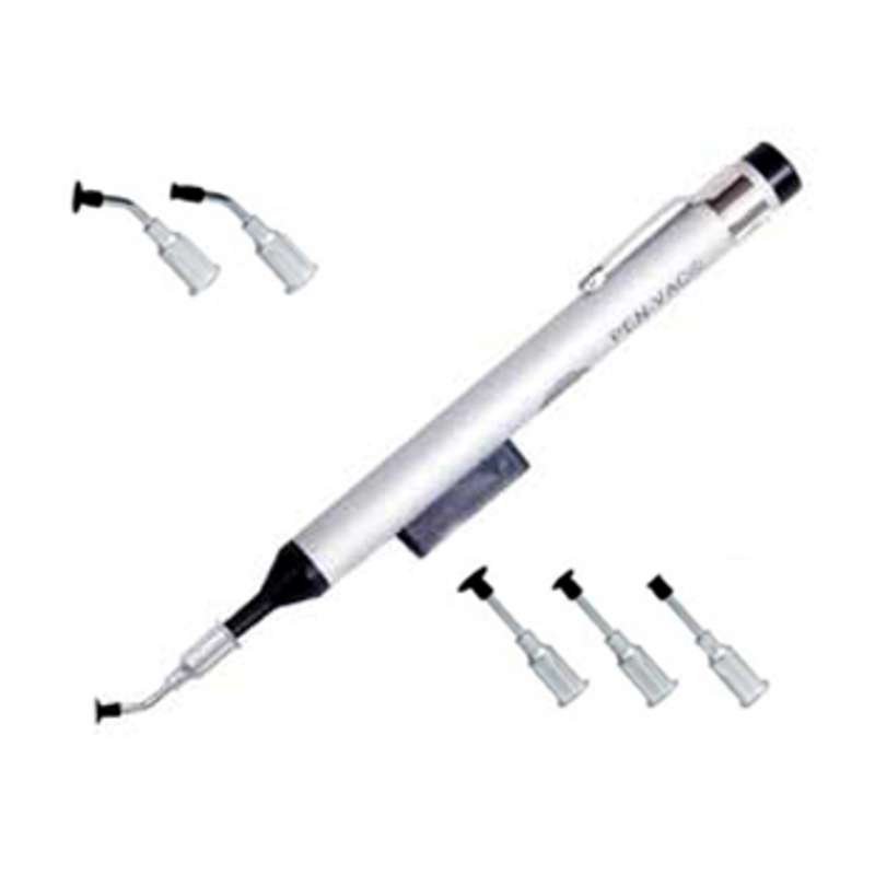 ESD-Safe PEN-VAC® Vacuum Pen Kit with 6 Probes and Conductive Cups, 5-3/4" Long