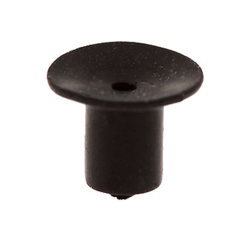 Vacuum Cup, ESD-Safe, Black Buna-N, Static Dissipative, Non-marking, 1/4" Diameter
