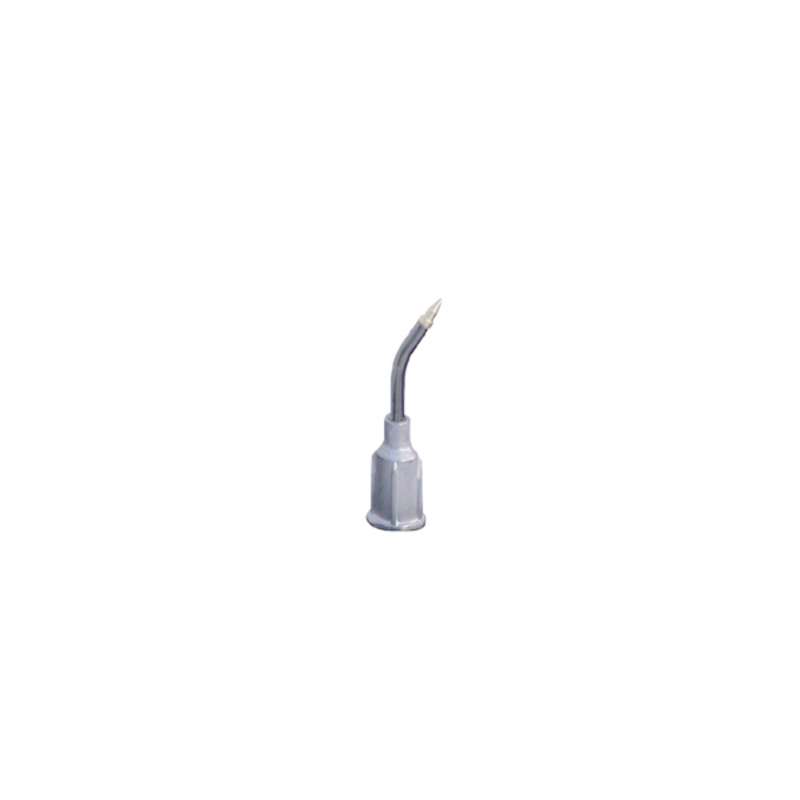ESD-Safe Bent Metal Vacuum Probe, .025" OD x .015" ID, with Beige Small Part Tip