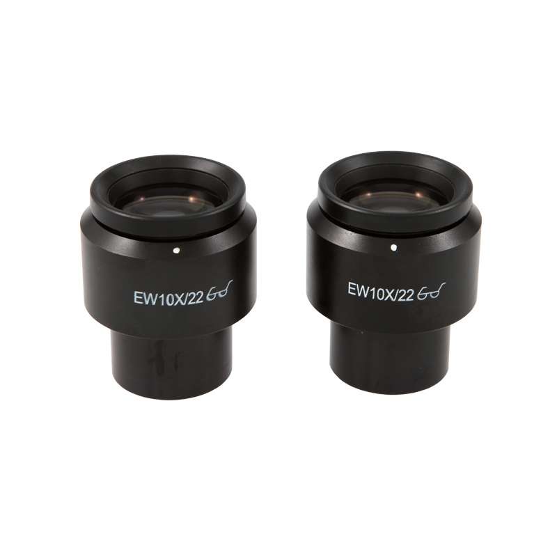 SX45 Series Wide Field Eyepieces, 10X Magnification, 22mm Diameter, One Pair