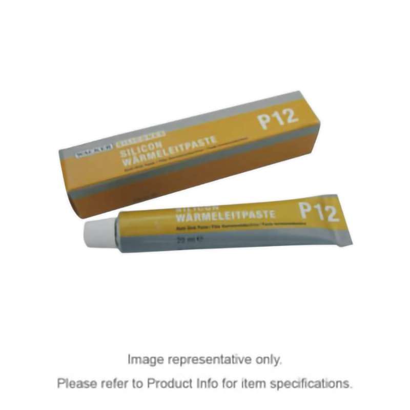 P-12 Thermally Conductive Silicone Heat Sink Paste, 2 kg Container, White