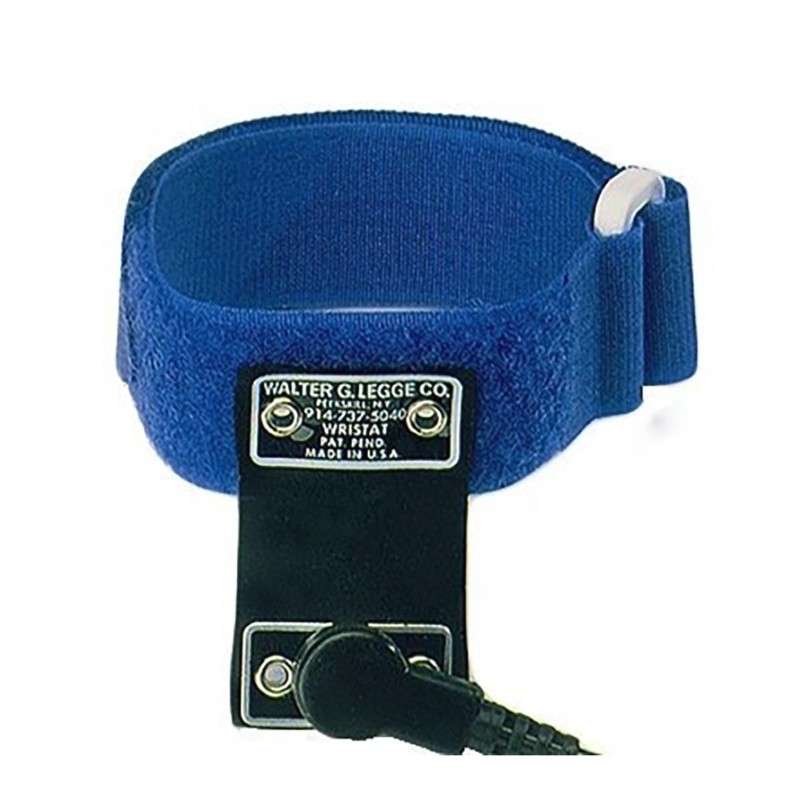Legge 2600-12-270K Wrist Strap, Wristat, Adjustable Hoop and Loop, 270K Resistor