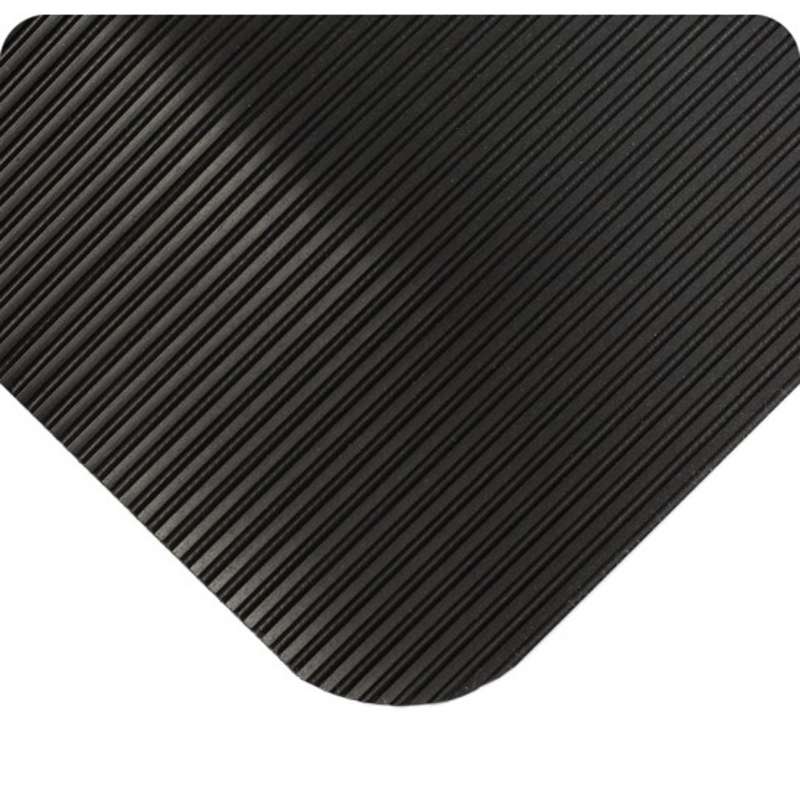 ComfortPro™ 2 x 3' Anti-Fatigue Vinyl Black Matting with Flex-Link™ Sponge Base, 7/8" Thick