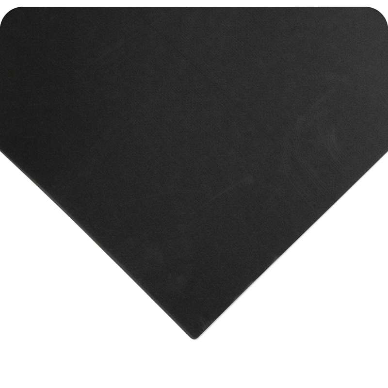 Conductive 3 x 5' Smooth Top Black Matting with Nitricell® Sponge Base, 9/16" Thick