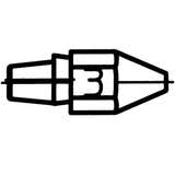 DX113HM Threadless Eccentric High Mass Tiplet for DSV80 and DXV80 Irons, 2.49mm redirect to product page