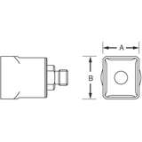 Four-Sides Heated Nozzle 12.5 x 15mm for HAP1 and HAP200 Hot Air Tools redirect to product page