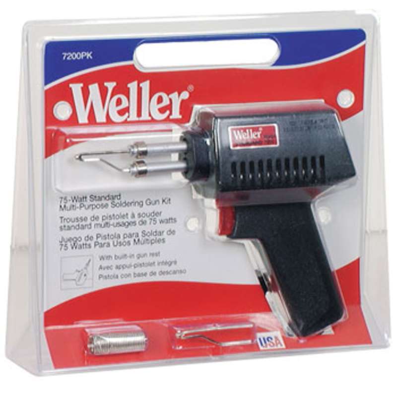 Hobbyist Soldering Gun Kit 75W Single 1050°F with 7200 Gun