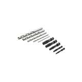 Screw Extractor Set, Bolt Biter, 10 Pieces, Alloy Steel, Black Oxide redirect to product page