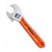 Adjustable Wrench with Cushion Grip, 4in Over-All-Length, Chrome Finish