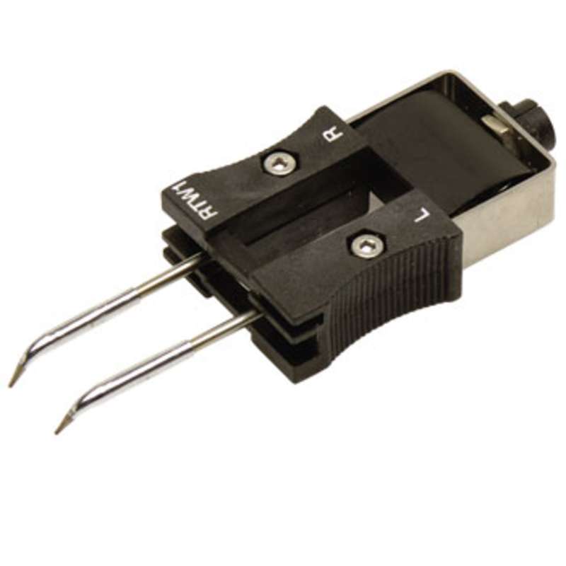 RTW Series 45° Bent Conical Tweezer Tip Solder Cartridge for WMRT Tweezers, 0.4mm