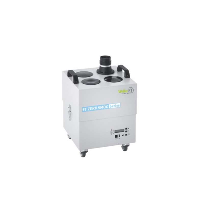 Zero Smog® 4V ESD-Safe Volume Fume Extraction Unit with Gas Filter, Maximum 4 Ports / 4 Stations