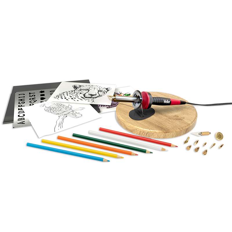 Weller Create Your Own Woodburning Project Kit-28 Piece, 120 Volt