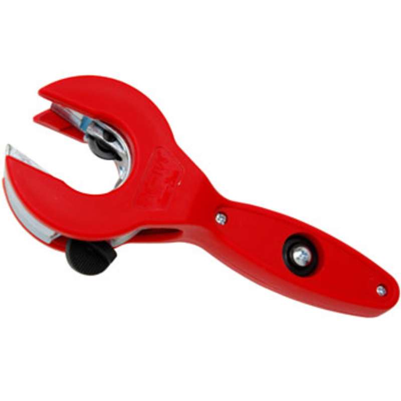 Ratcheting Pipe Cutter with Extra Wheel Storage in Handle, Cuts 5/16 - 1-1/8"
