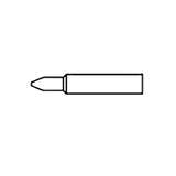 XNT Series Chisel Solder Tip for the WXP65 Iron, 3.2mm x .8mm redirect to product page