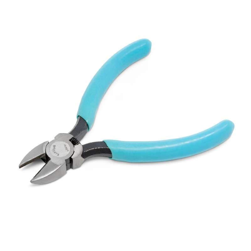 Cutter, Round Nose, Ergonomic, 18 AWG Cut Cap, 4-1/2" OAL