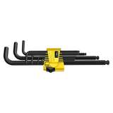 Hex-Plus SAE Ball End L-Key Set with BlackLaser® Surface in Clip, 9 Pieces redirect to product page