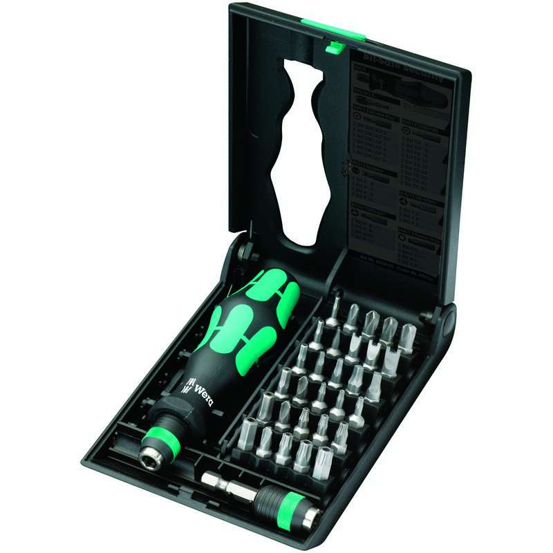 70 Series Kraftform Kompakt® Bit Holding Screwdriver Set with Interchangeable Blades, 32 Pieces