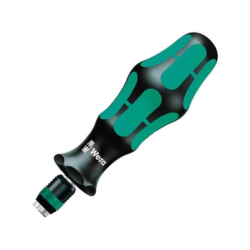 Kraftform® 813R Series Bit Holding Screwdriver Handle with Rapidaptor Quick-Release Chuck for 1/4" Hex Bits, 3-1/2" Long