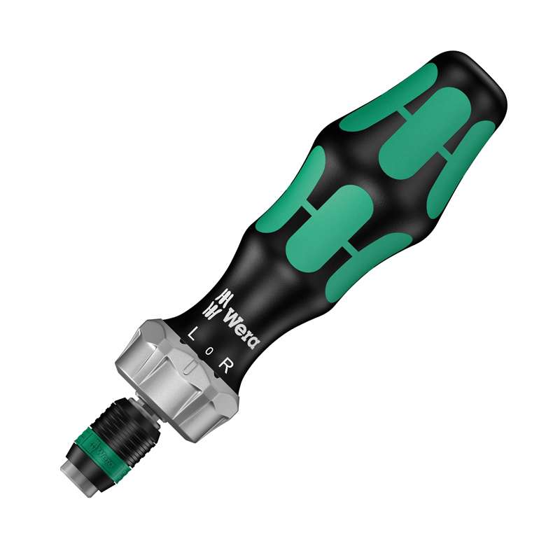 Bit Holding Ratchet Screwdriver Handle with Rapidaptor Chuck for 1/4" Hex Insert Bits, 5-5/8" Long