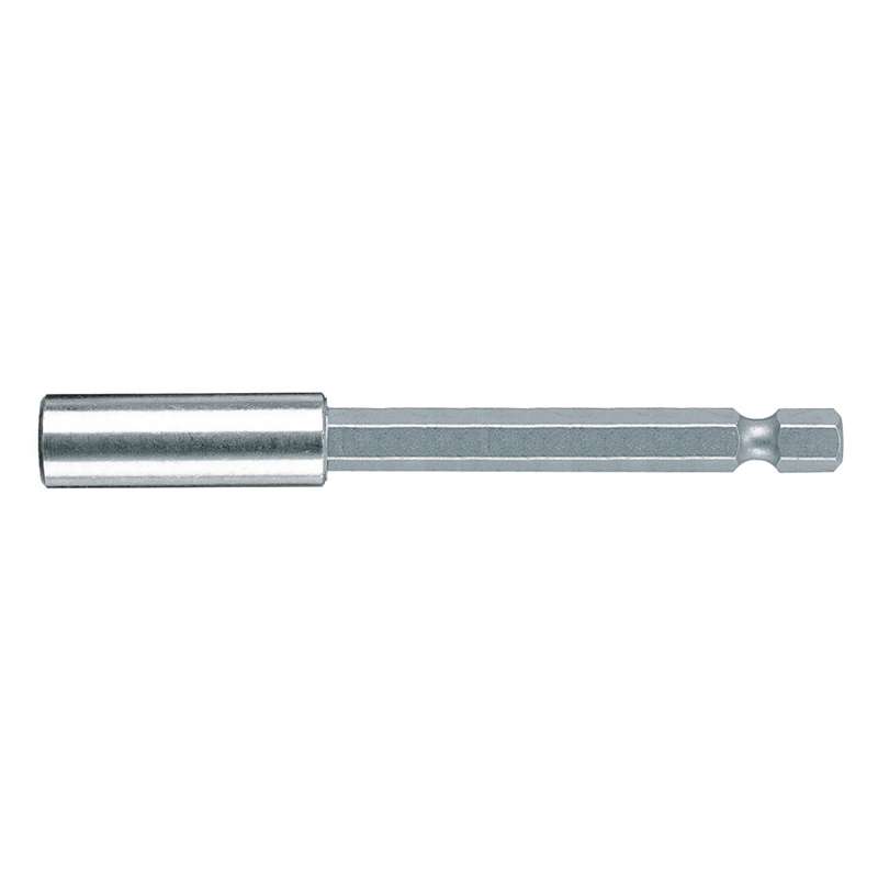 Universal Bit Holder for 1/4" Hex Bits with Magnet and Quick Release Chuck, 6" Long