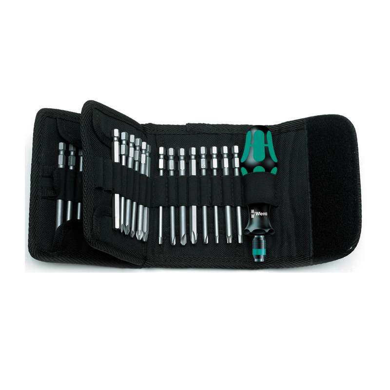 62 Series Kraftform Kompakt® Bit Holding Screwdriver Set with Interchangeable Blades, 33 Pieces