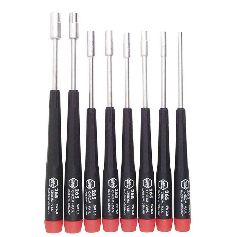 Precision Nut Driver Set, SAE 8 Piece