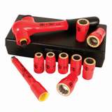 Insulated 6 Point Standard Socket Set for 3/8" Square Drive, 10 Pieces redirect to product page