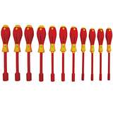 Insulated Metric Nut Driver Set with Cushion Grips, 11 Pieces redirect to product page