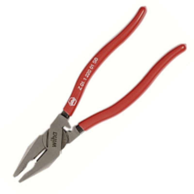 5-in-1 Combination Lineman's Pliers with Crimper and Cutter for up to 4 AWG Wires, 9" Long