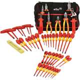 Insulated Master Electrician's Tool Set in Tool Box, 48 Piece redirect to product page