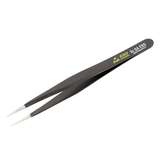 ESD-Safe Style 3C-SA Stainless Steel Anti-Magnetic Tweezers with Short Fine Point Tips, 4-5/16" redirect to product page