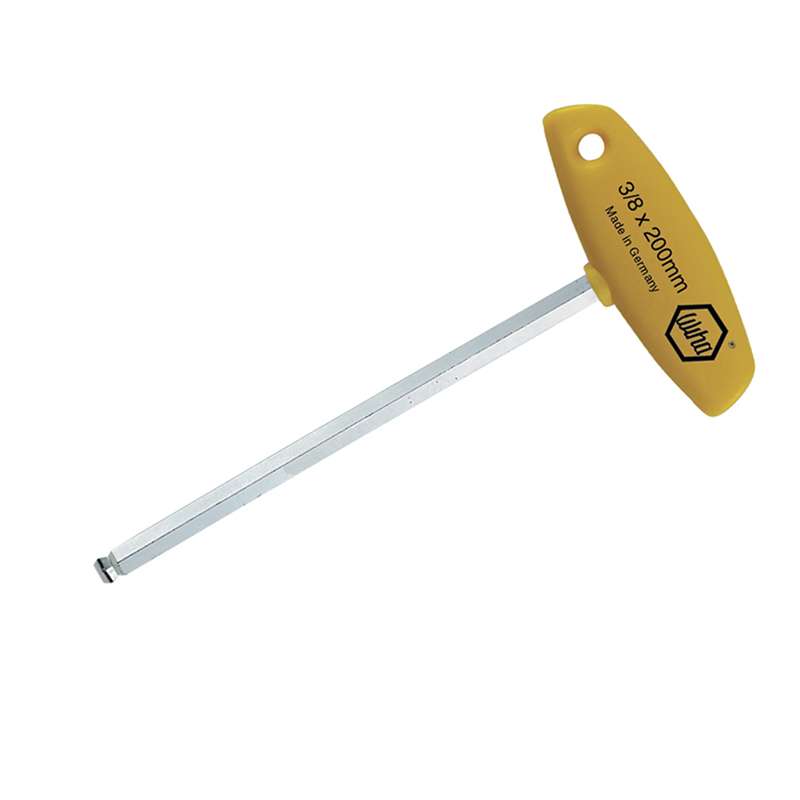 MagicRing Screw Holding Inch Ball End Hex Ergonomic Comfort Grip T-handle. 5/16" x 200mm. 9.3"/236m