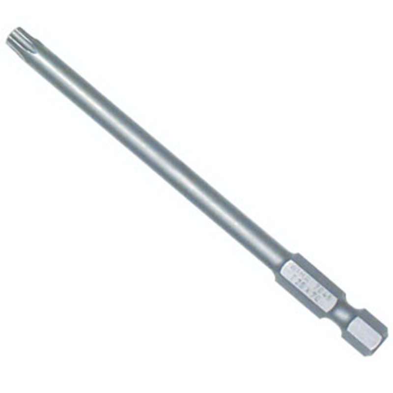 Torx Head Power Bit for 1/4" Hex Drive, T15 x 3-1/2" Long