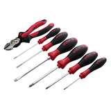 Industrial Softfinish Bicut Compound Cutter and Softfinish Screwdriver Set, 7 Piece redirect to product page