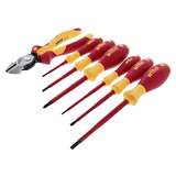 Insulated Bicut Compound Cutters And Screwdriver Set, 7 Piece redirect to product page
