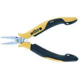 ESD-Safe Pliers, Short Flat Nose, Smooth Jaws with Ergo Grip Handles, 4-23/32" redirect to product page