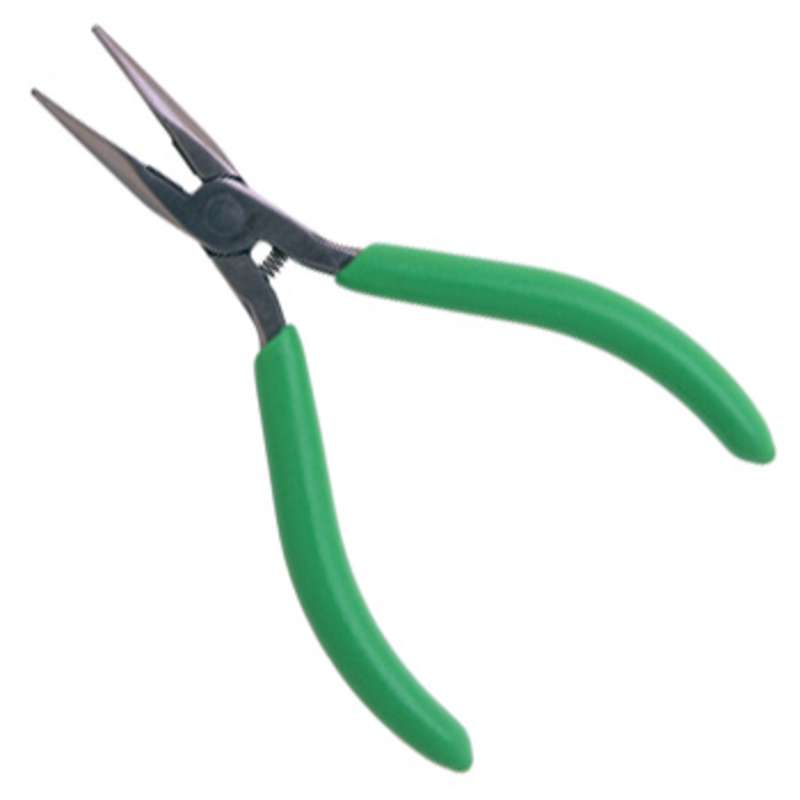 Needle Nose Slim Line ESD Plier with Side Cutter and Serrated Jaws, 5"