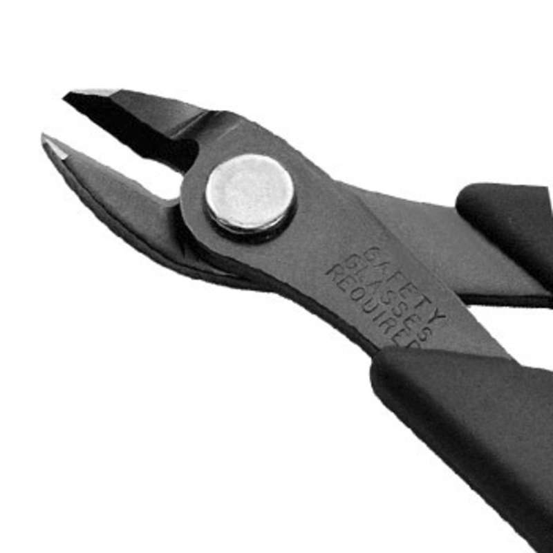 ESD-Safe Maxi-Shear™ Oval Head Tapered Full Flush Cutters with Cushion Grip Handles, 5-3/4" Long